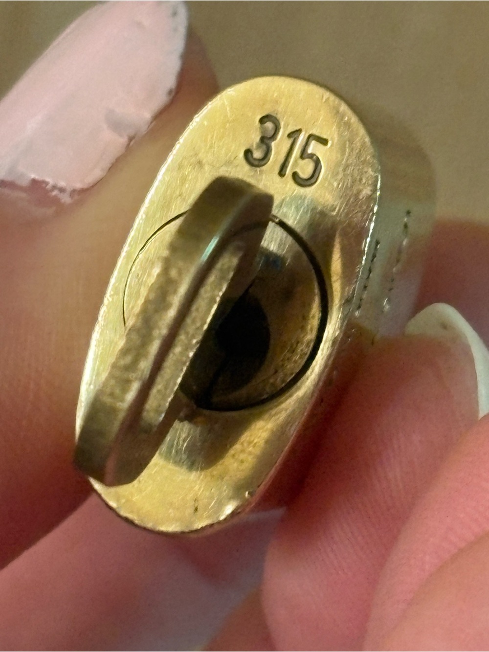 Auth Louis Vuitton Lock and Key 315 - Picture 5 of 6